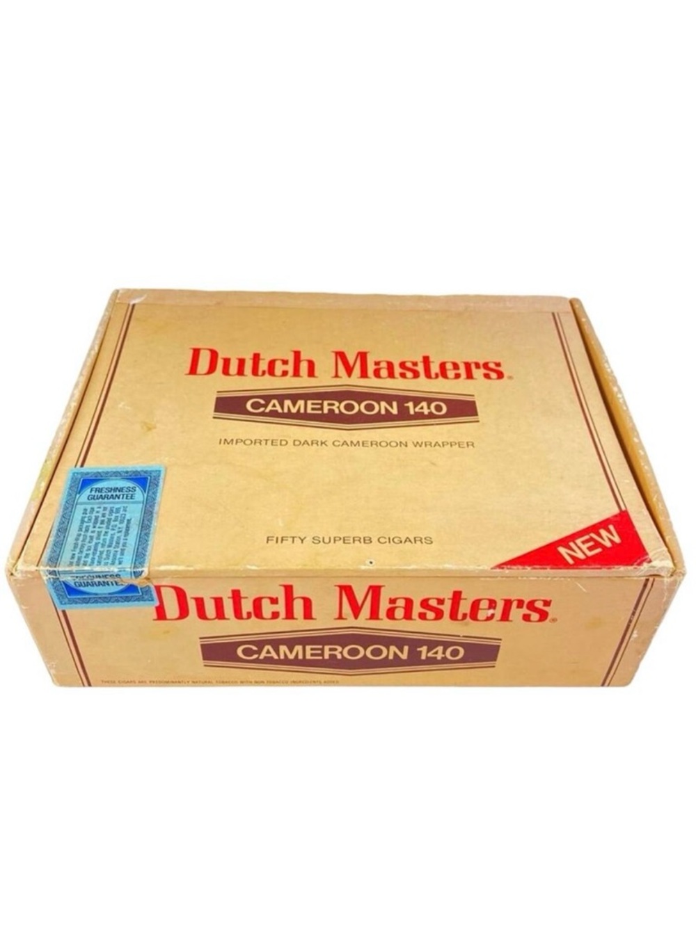 Dutch Masters Vintage‎ CAMEROON 140 50 Cigars Empty Cardboard Case Flap Box